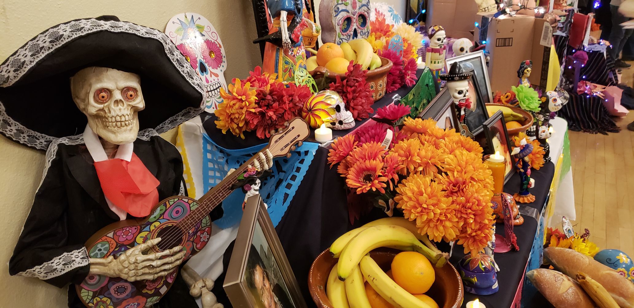 dia de los muertos ofrenda